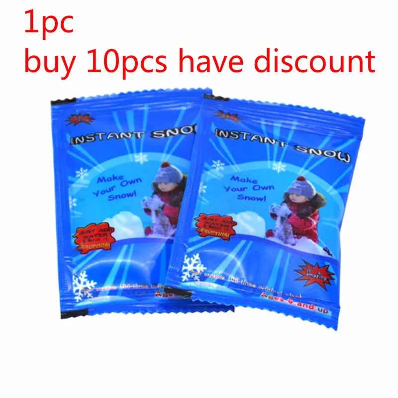 1pcs 1 шт., искусственные Волшебные снежные праздничные Вечерние Декорации для рождественской свадьбы, искусственные снежинки на Рождество - Цвет: 1pcs