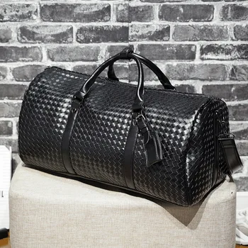 

LW0200 Large Capacity Women Travel Bag Waterproof PU Men Travel Tote Luggage Handbag Multifunction Duffle Bags Packing Cubes