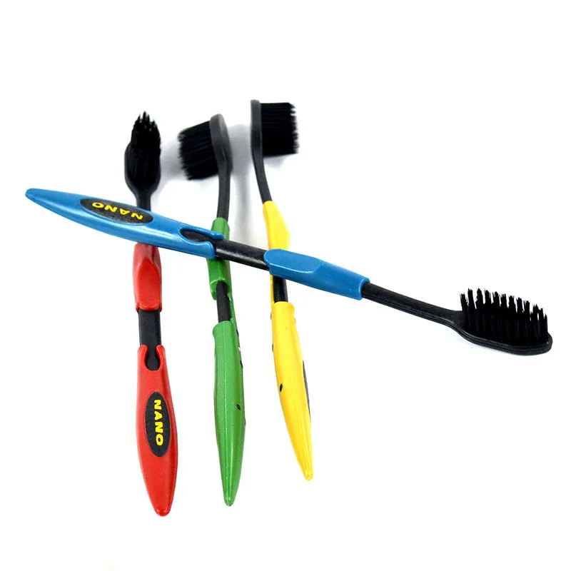 

Family Pack Japanese Style Have Life Bamboo Charcoal Toothbrush 4 Installed Pointed-Toe Two-color Selectable Price Affordable Ma