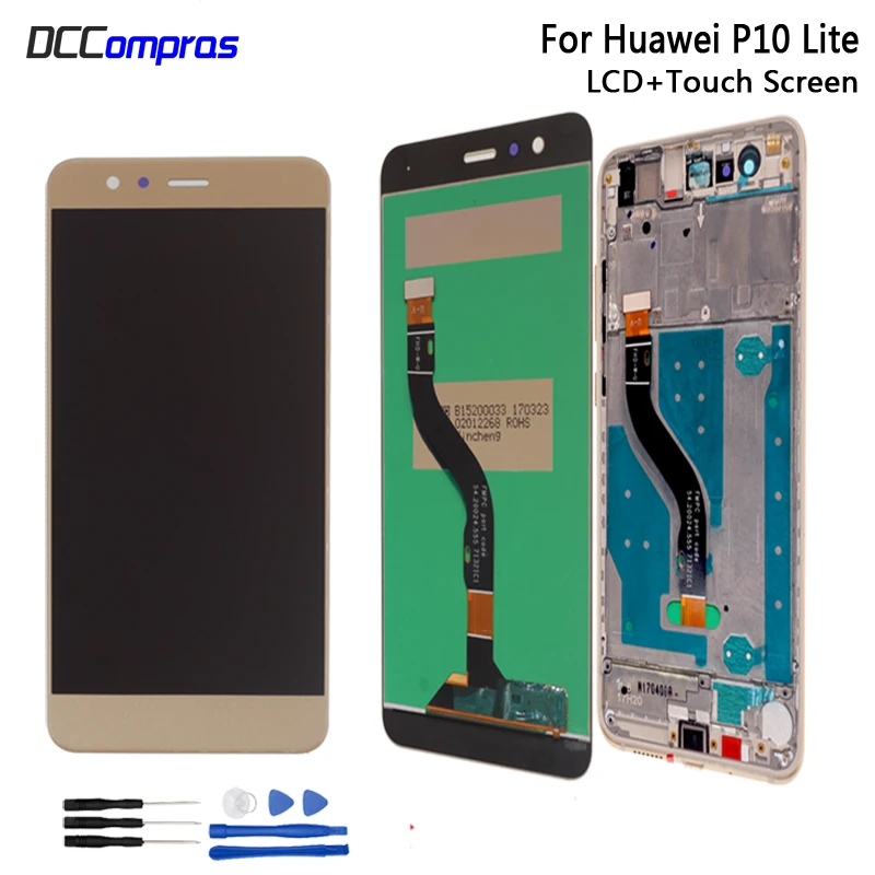 

For HUAWEI P10 Lite LCD Display Touch Screen Digitizer Assembly Original Repair Parts For HUAWEI P10 Lite Screen LCD Display