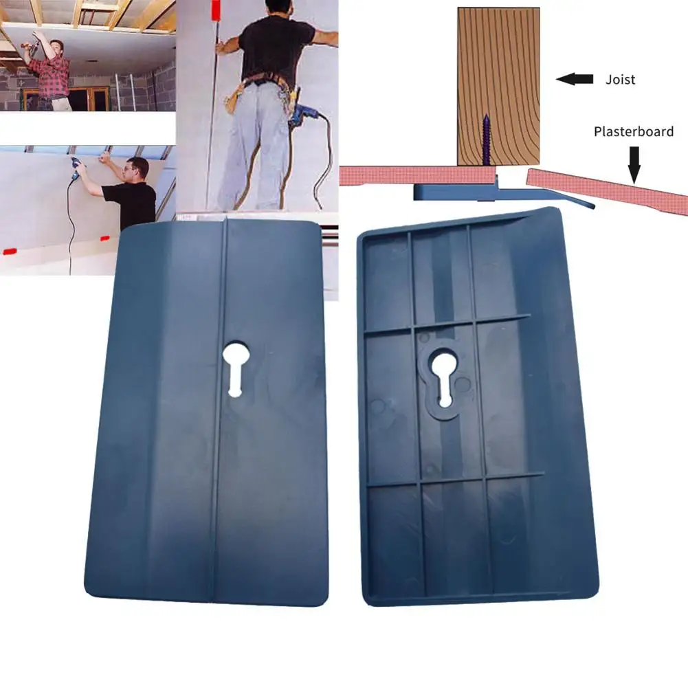 

2pcs Ceiling Positioning Plate Plasterboard Fixing Tool Room Ceiling Sloped Walls Decoration Carpenter Tool Drywall Fitting Tool