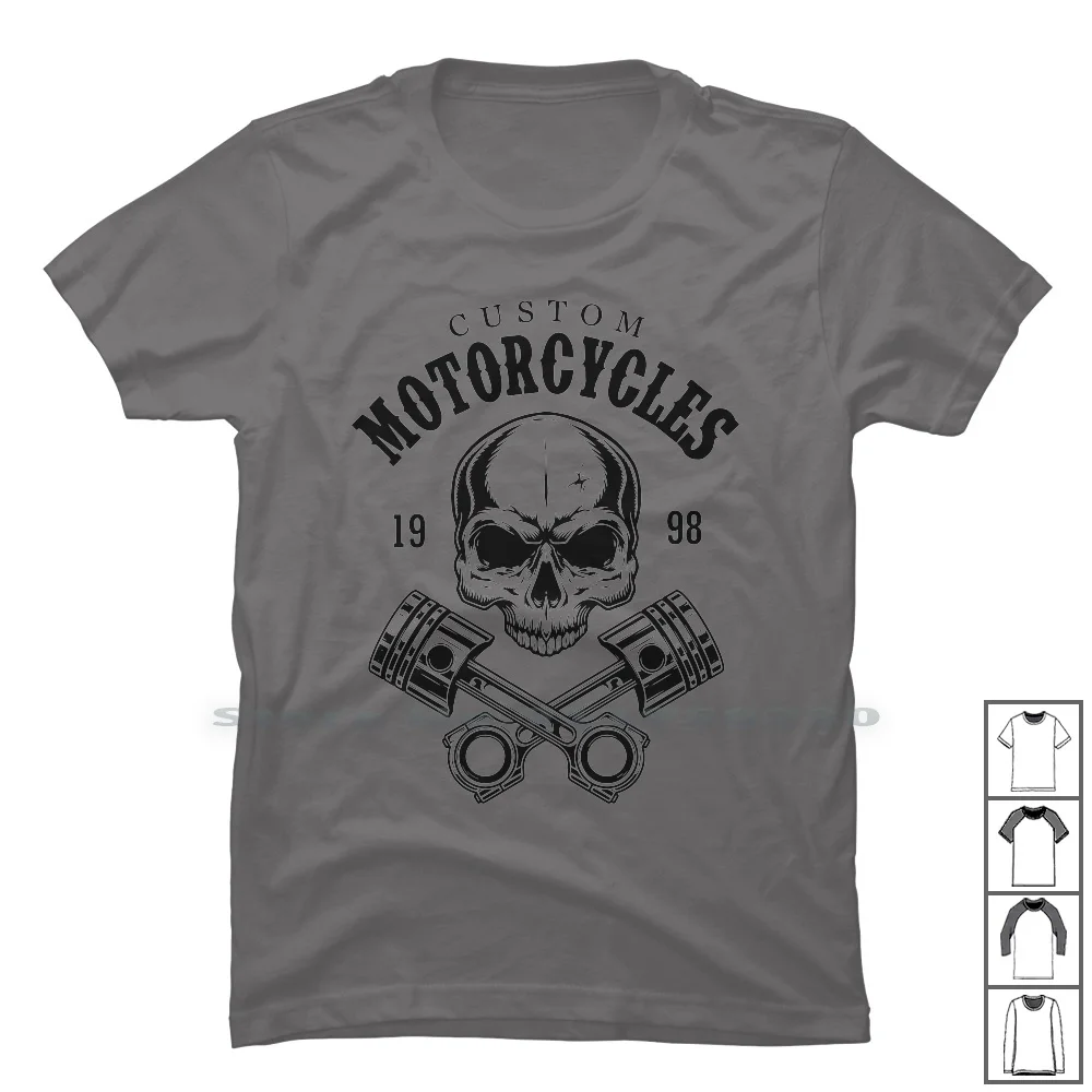Maglietta Moto Personalizzata 100% Cotone Moto Moto Moto Bici Tom Us A St Om