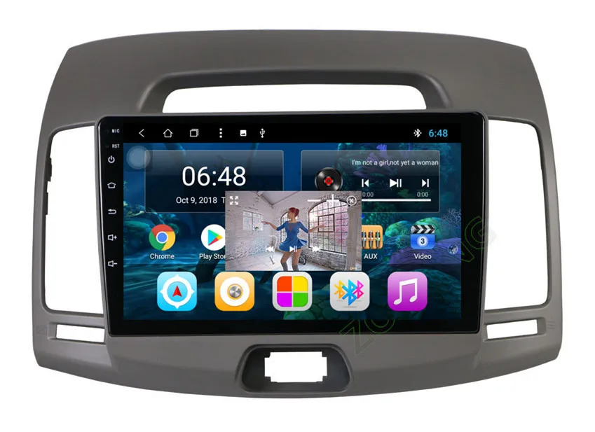Sale 2.5D 9inch 8 Core Android 8.1 CAR Radio gps for Hyundai Elantra Avante 2007-2011 autoradio Car multimedia DVD Player Navigation 21