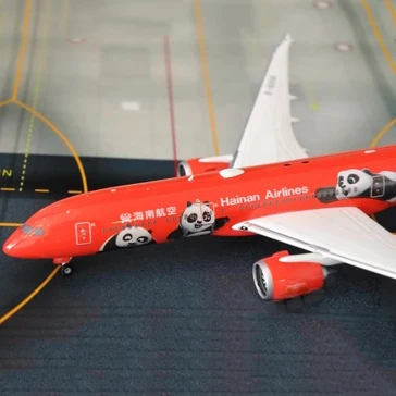 1:400 масштаб Hainan Airlines Panda Boeing 787 сплав литья под давлением модель самолета игрушка самолет художественная коллекция для фанатов детей