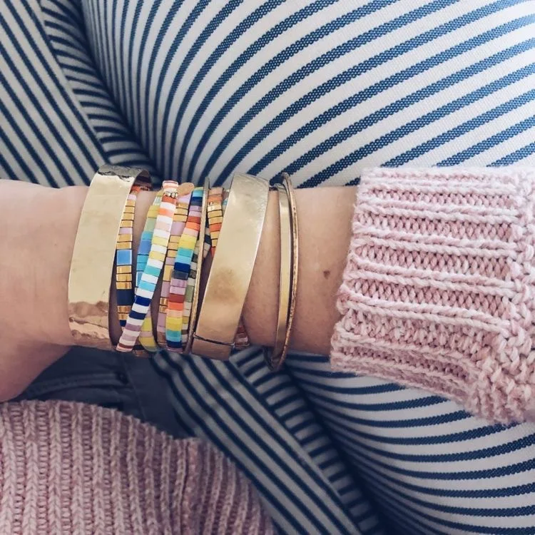 Богемные браслеты для женщин MIYUKI Tila бусины браслет Boho красочные Pulseira Mujer регулируемые ювелирные изделия модный подарок новинка