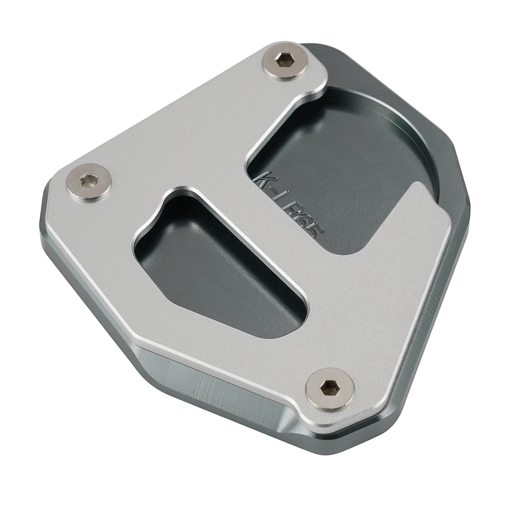 CNC мотоцикл Sidestand Pad удлинитель алюминиевый для Kawasaki KLR650 2008- аксессуары для парковки