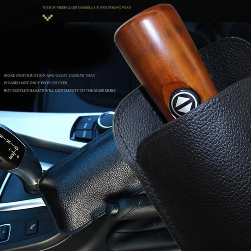 PU Leather Umbrella Cover Case Portable Waterproof Umbrella Storage Pocket Water Absorbent Bag
