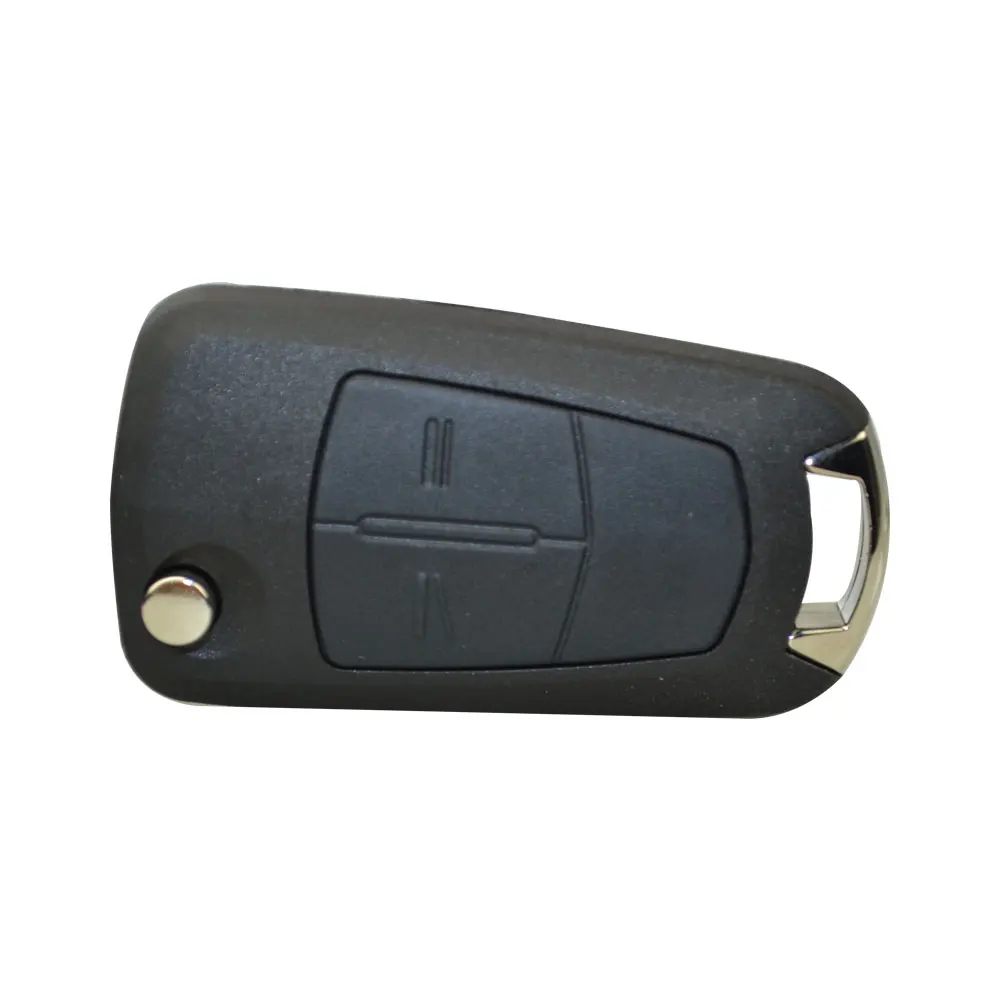 Дистанционный Автомобильный ключ для Opel Vauxhall Corsa D 2007-12 FOB дистанционный ключ contro 2 кнопки 433 МГц транспондерный чип PCF7941 ID46