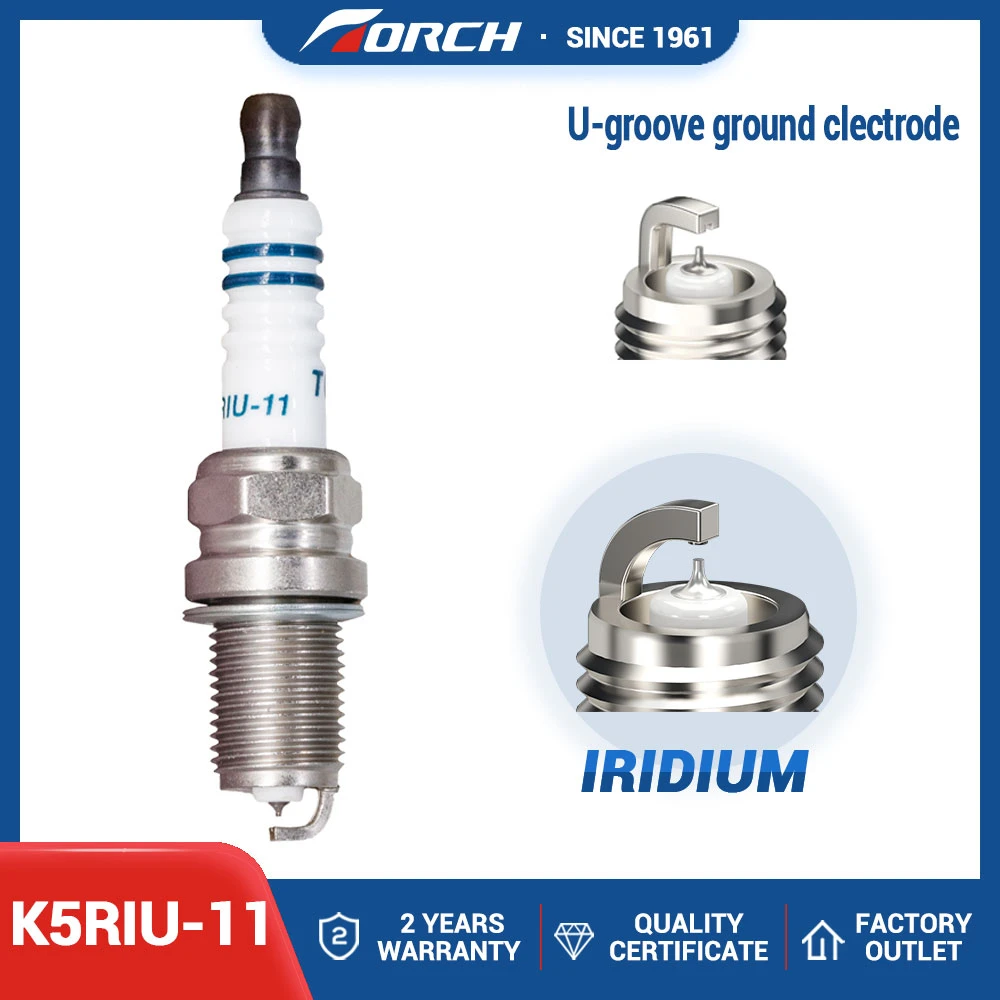 Velas para autos, antorcha de potencia, bujías de iridio, K5RIU 11, para MAZDA, SUBARU, GEELY, VW, TOYOTA, MITSUBISHI|Bujías y bujías incandescentes| AliExpress