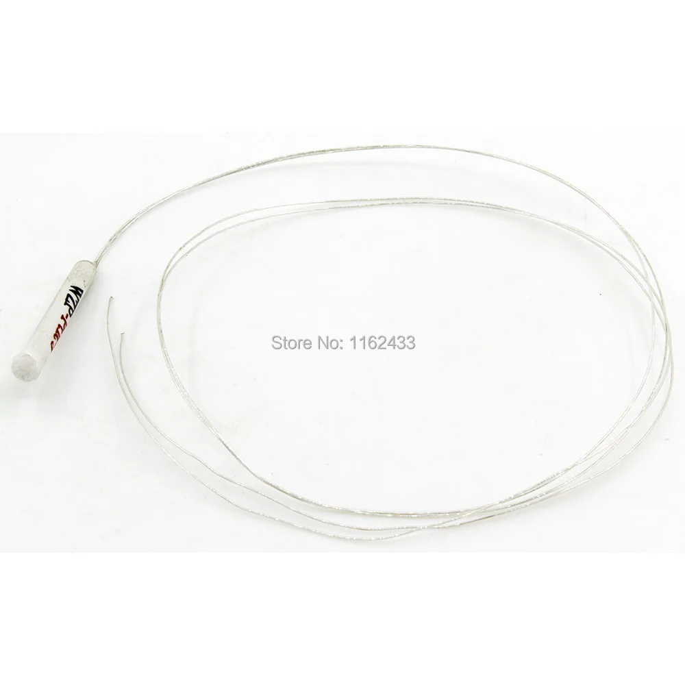 

FTARP05 PT100 4*30mm ceram polish rod probe head 0.5m silver plated copper cable RTD temperature sensor