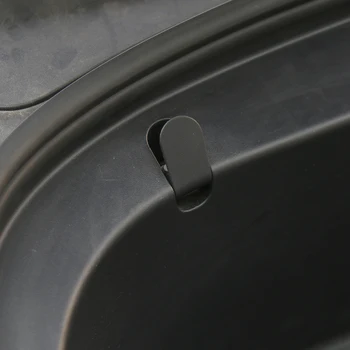 

Front Hook Trunk ABS Black Pendant For Tesla Model 3 2017-2020 Trims Neat Anti-swinging Auto