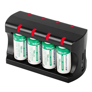 

For RCR123A Battery 8 Slot Smart Charger Rechargeable Lithium ion Battery Fast Charging Adapter 3.7V Arlo
