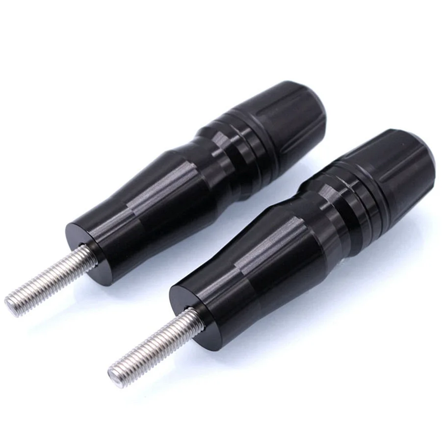 Рамка выхлопа слайдер Краш Pad протектор для Yamaha FZ1 2006- FZ6 2006-2010 FZ8 2011 - Цвет: Black