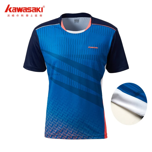 2021 Kawasaki Badminton T-shirt Men Tennis Shirt Quick Dry Short-sleeve Training Breathable Shirts For St-q1308 - Tennis T Shirts - AliExpress