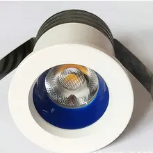 5 шт./лот мини-светильник под диаметр 40 мм шкаф Точечный светильник 3 Вт потолочный встраиваемый светильник Ac85-265v светильник s