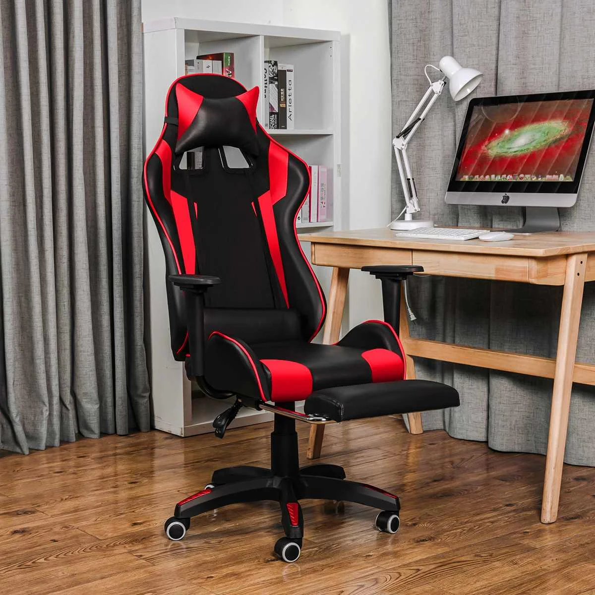 Office Gaming Chair WCG Computer Chair Racing Recliner Desk Chair