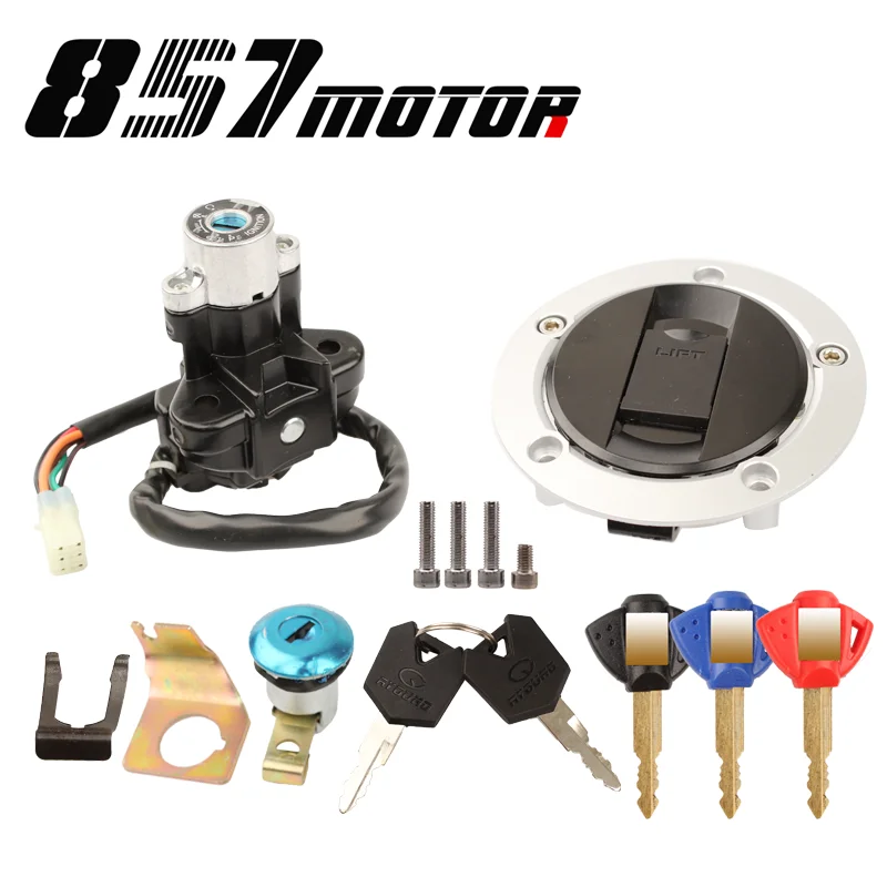 Крышка крышки топливного бака зажигания мотоцикла для SUZUKI GSXR600 GSXR750 GSXR1000 K5 K6 K7 K8 K9