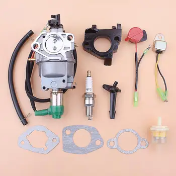 

Carburetor Carb For Honda GX390 GX 390 Chinese 188F Low Oil Sensor Stop Switch Gasket Repair Kit Engine Motor