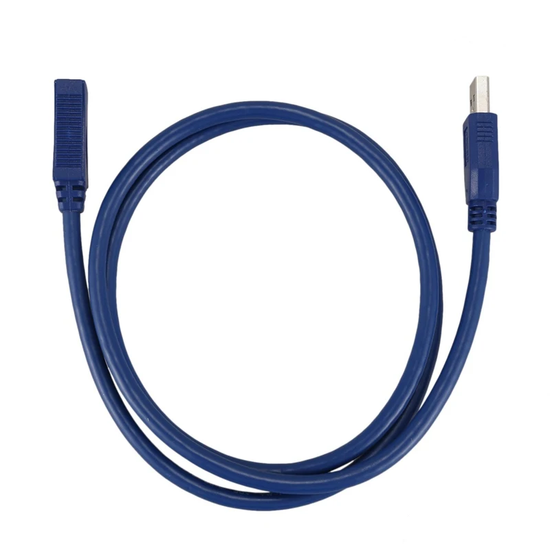 3 фута 1 м USB 3,0 A штекер к женскому супер скоростному удлинительному кабелю для ПК ноутбука