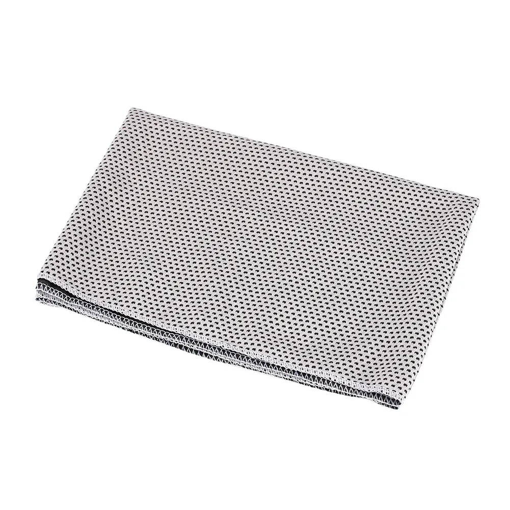 Jacquard Grey Спортивное Полотенце 4 цвета полиэстер прочный кемпинг путешествия футбол Йога полотенце s фитнес ледяной шарф - Цвет: Jacquard Grey