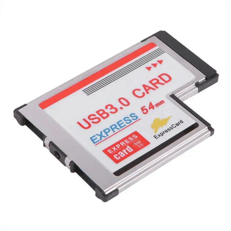 2 порта USB 3,0 s 54 мм к USB 3,0 конвертер Экспресс-карта ноутбук с двумя портами чипсет адаптер для ноутбука плата расширения для ноутбука