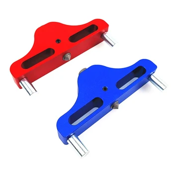 

Aluminum Woodworking Center Finder Line Measuring Marking Gauge Scriber Logging Tool Woodworking