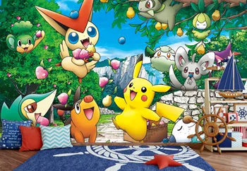 

[Self-Adhesive] 3D Pokemon 68600191 Japan Anime Wall Paper mural Wall Print Decal Wall Murals
