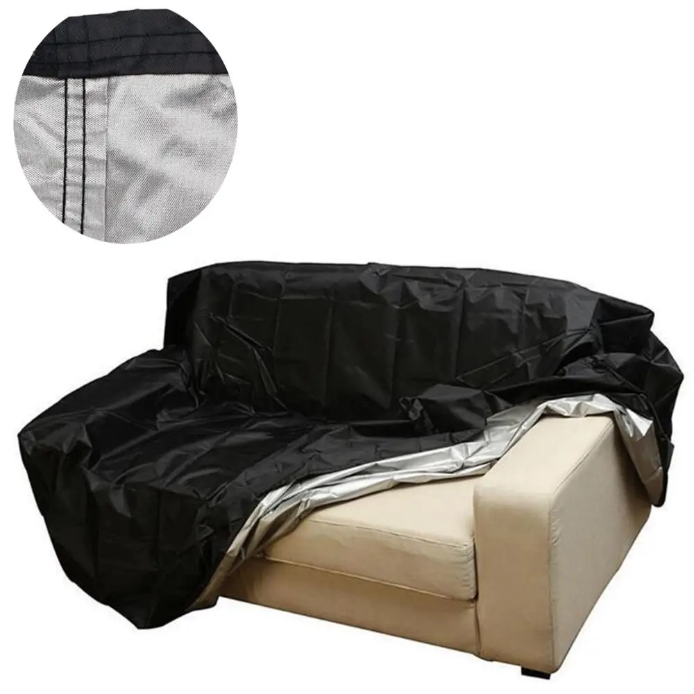 

Waterproof Bench Seat Rain Cover Outdoor Garden Patio Furniture Chair Dust Cover Oxford Cloth Table Chair Seat Protective Covers
