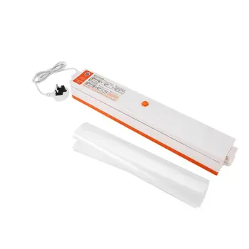 

110V Electric Vacuum Sealer Food Storage Household Home Packaging Machine Films Sealer Vacuum Packer Included 15 Pcs Bags
