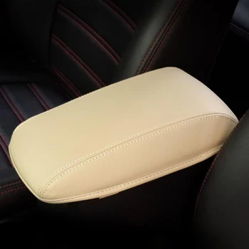 

1pc Center Console Arm Rest Storage Box Lid Cover ARMREST COVER Leather BLACK BEIGE For Golf 7, For Volkswagen Lingdu