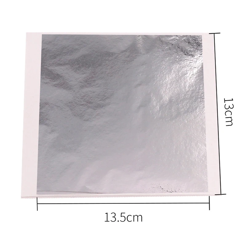 Gold and Silver Leaf Sheets – Premium Foil Paper for Arts, Crafts, and Decor