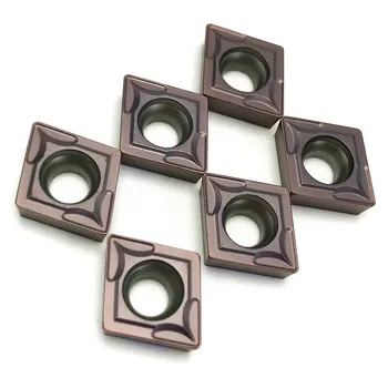 

20PCS carbide insert Lathe tool CCMT120408 VP15TF External turning tool turning insert Machine tool accessories CCMT 120408