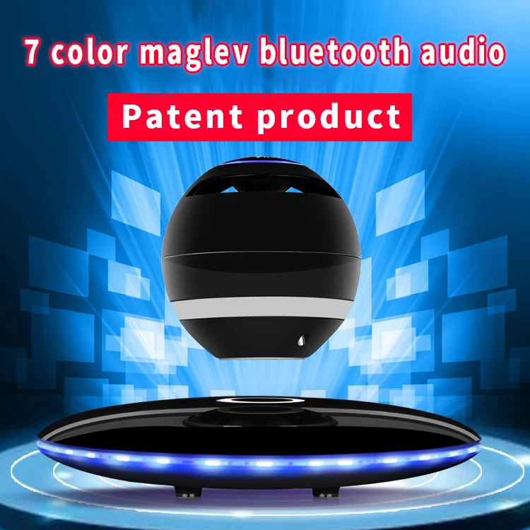 Коммерческий подарок беспроводной bluetooth магнитная левитация динамик 4 0 сабвуфер