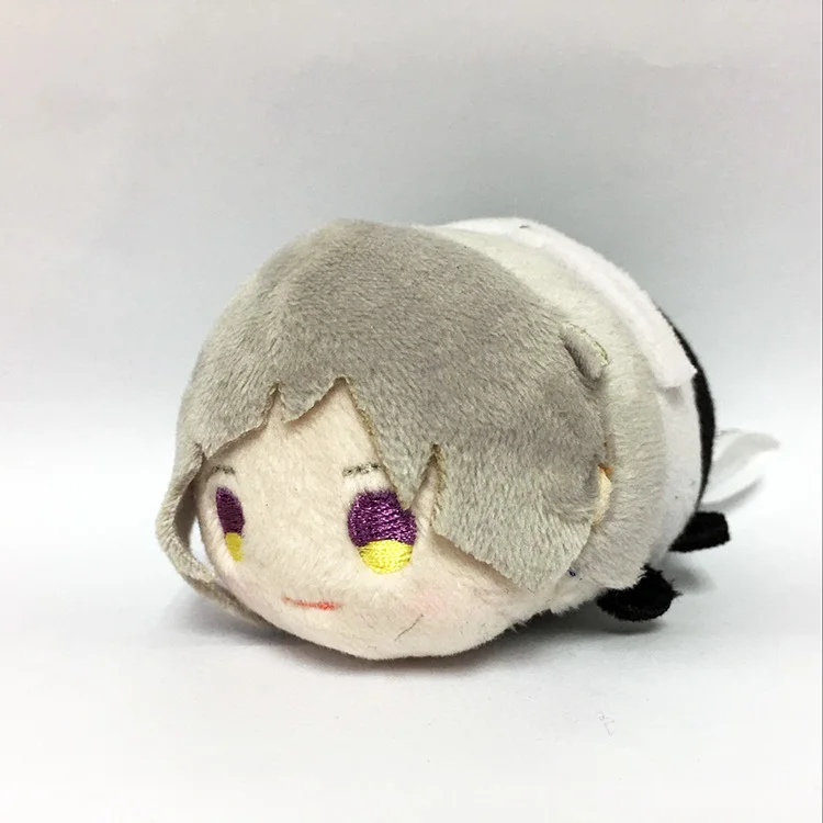 1 Bungo бродячие собаки Ryunosuke Akutagawa Dazai кукла игрушка брелок кошелек брелок сумка ремешок креативный - Цвет: 1