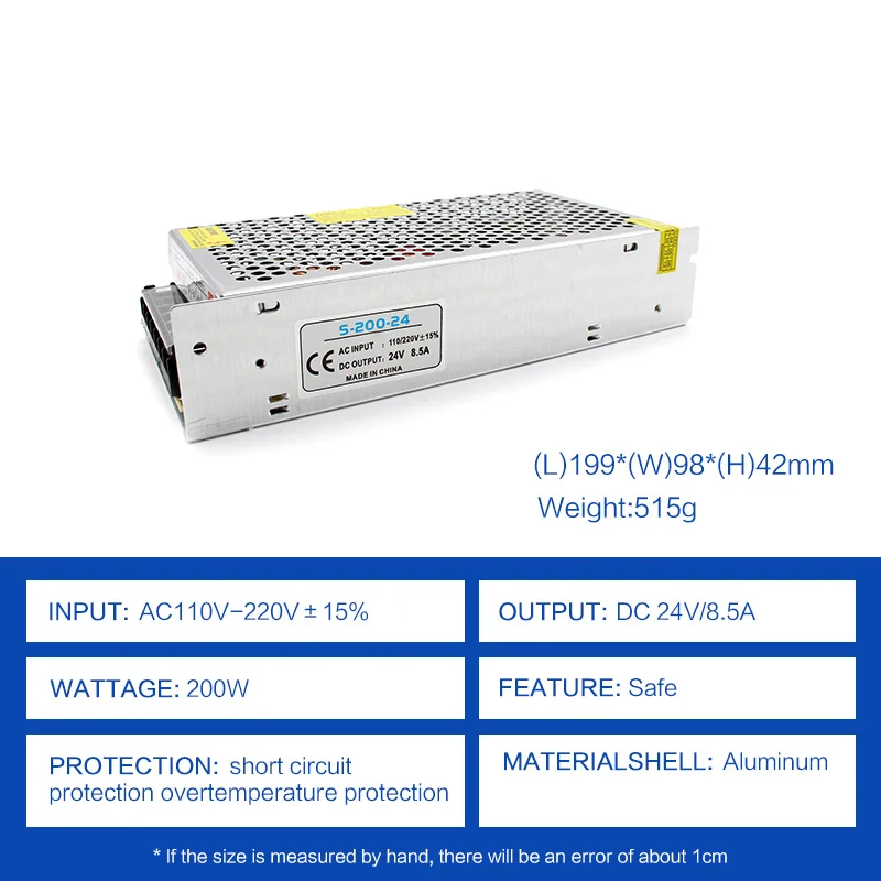 Z09C-24V8A5-200W-power