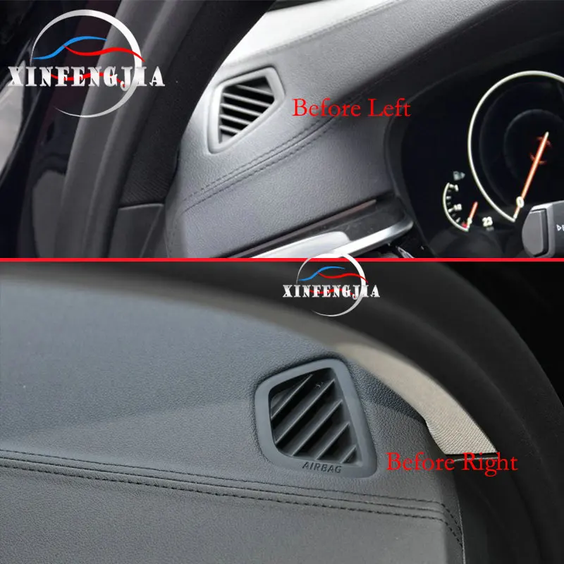 Для BMW 5 серии 6GT G32 G30 17-19 углеродное волокно цвет приборной панели верхнее вентиляционное отверстие крышка
