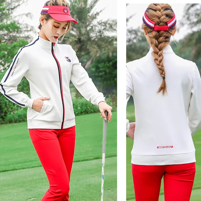 Новая одежда для гольфа, дышащая Спортивная одежда для девочек, женская одежда с длинным рукавом, комфортное пальто для гольфа, Женская Спортивная одежда для гольфа, спортивное пальто