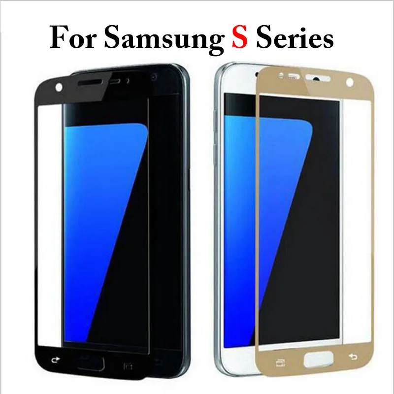 Защитное стекло для Samsung Galaxy S 7 6 5 защита экрана на Sansung Sumsung S7 S6 S5 закаленное с