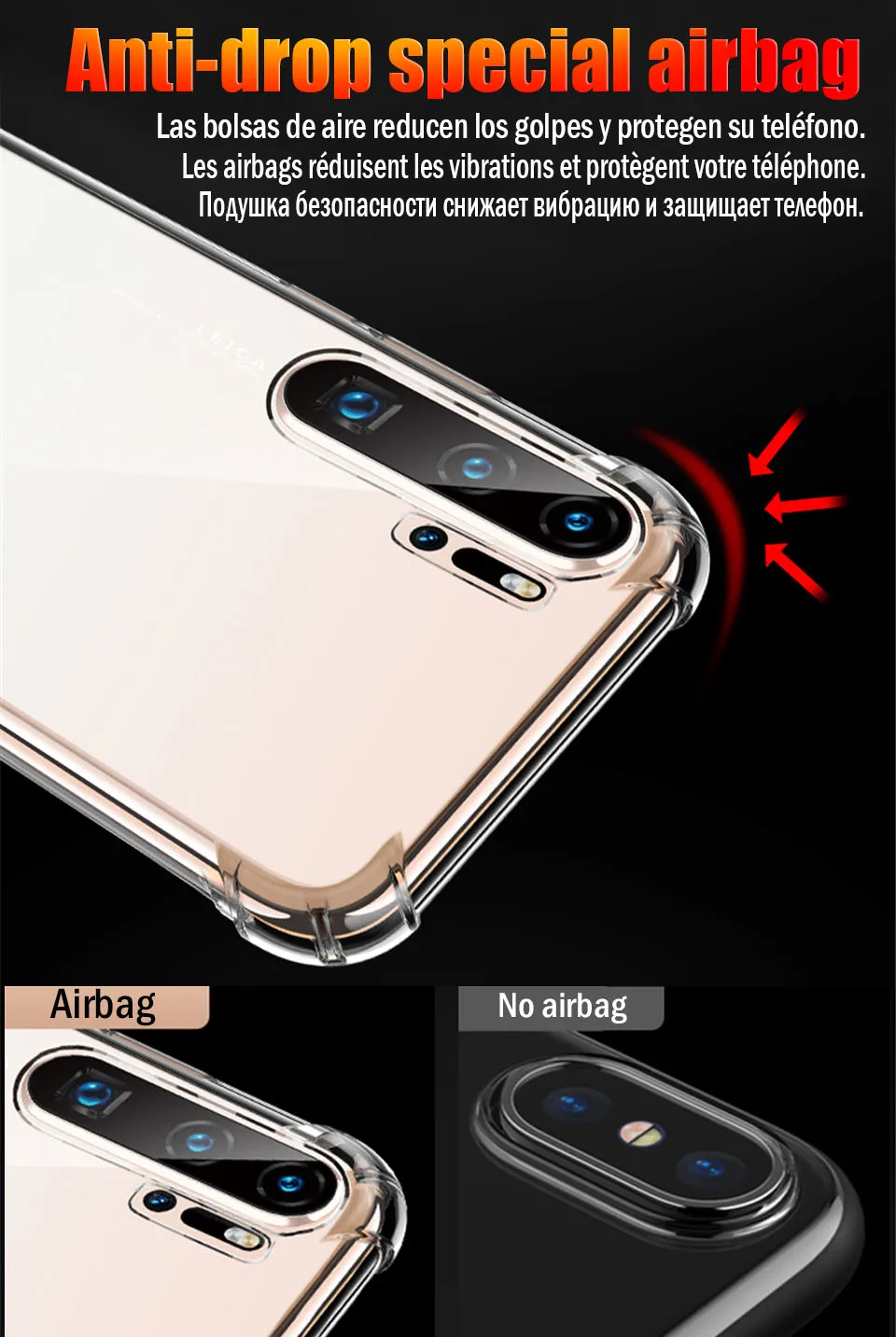 Shockproof Case For Huawei P20 P30 P10 Lite Mate 20 10 30 Pro P Smart Case For Honor 8x 9 10 Lite 20 Pro Nova 3 3i Cover