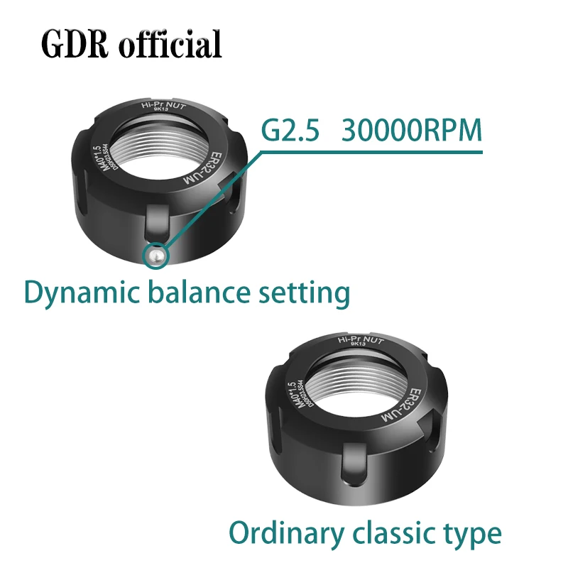 ER8 ER11 ER16 ER20 ER25 ER32 ER40 NUT A M UM ER Nut ER11 Nut ER nut for collet and tool holde bracket tool Extension rod wrench nut collet