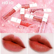 HOJO, брендовые Шелковистые матовые губные помады, Студенческая увлажняющая и стойкая помада для губ, красивый макияж
