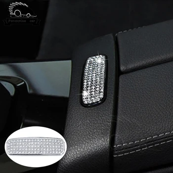 

Diamonds Car Armrest box Button Button Switch Cover for Mercedes Benz A Class W177 V177 A180 A200 A220 A250 A35 AMG 2019+