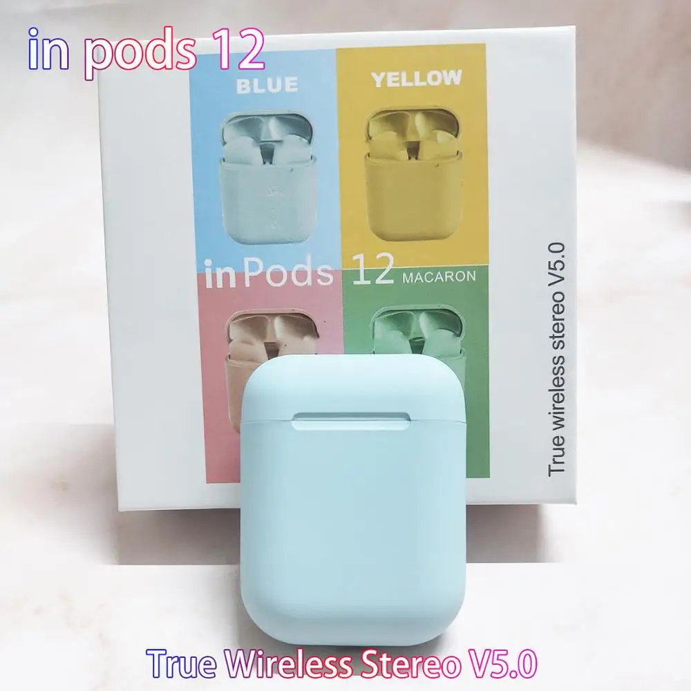 

inpods 12 Bluetooth Headset i11 tws Wireless Earbuds Mini i7s Wireless Bluetooth 5.0 Headset For Apple Android Phone lk te9