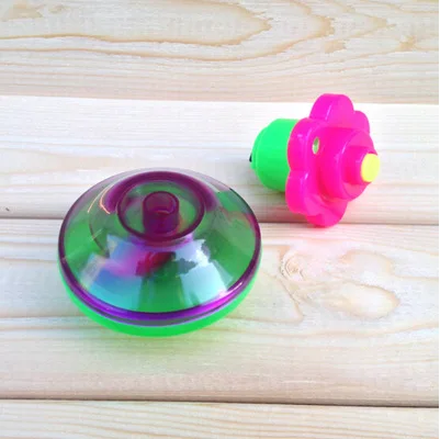 Creative Glowing Toy Speed Ejection Spinner CHILDREN'S Toy Night Market Hot Selling Supply of Goods Stall Toy