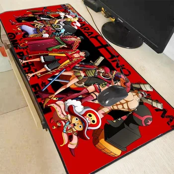 

XGZ Anime One Piece Large Gaming Mouse Pad Lock Edge Mouse Mat for Laptop Computer Keyboard Pad Desk Pad for Dota XXL Mousepad