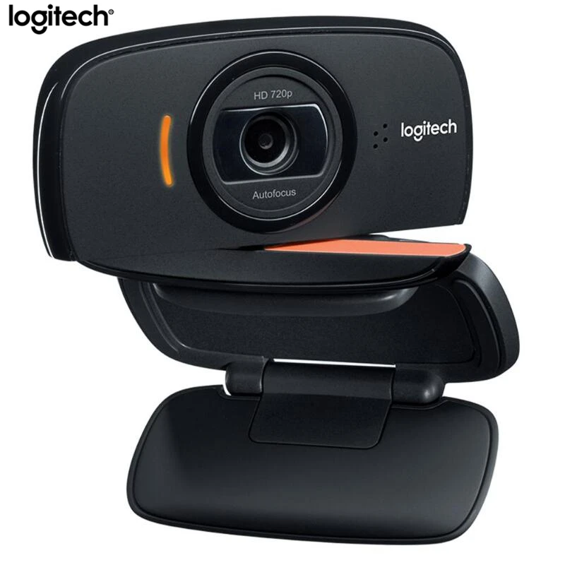 Logitech B525 веб-камера с высокой четкостью Портативный 360 Вращающийся 720p 8 Мега видео Автофокус вызова вебкамера с usb-разъемом обновления C525 для портативного компьютера