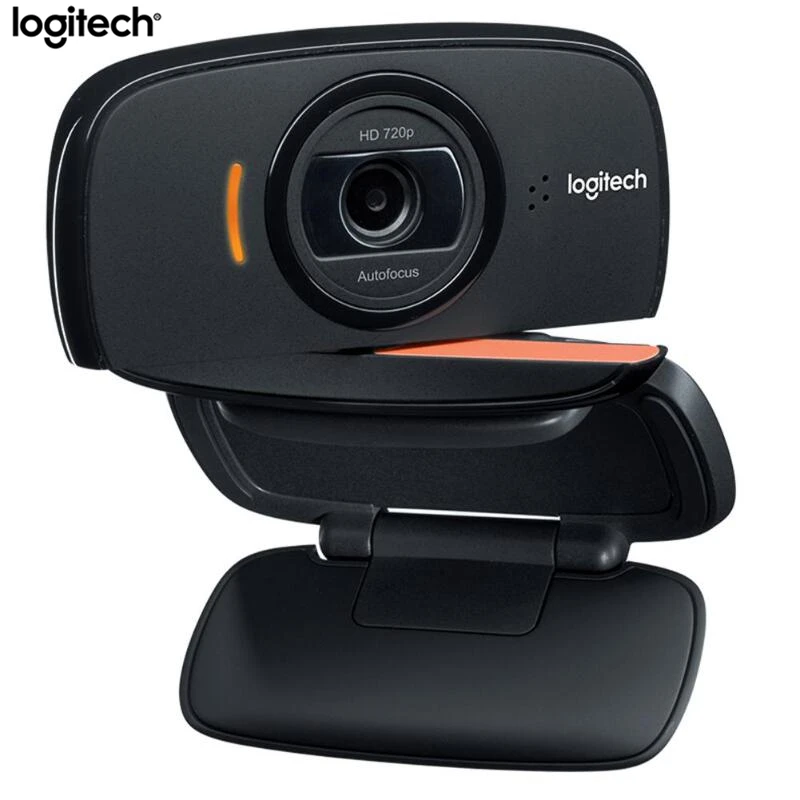 Веб камера Logitech B525 HD портативная вращающаяся на 360 градусов 720p 8 Мп с автофокусом