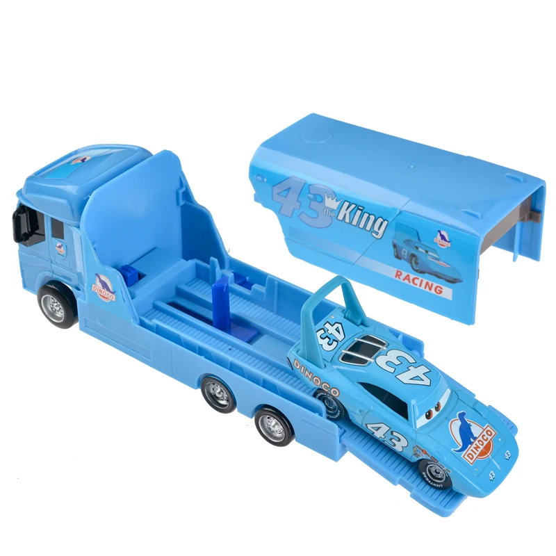 Совершенно новые автомобили disney Pixar Cars 2 Cars 3 Truck Mack Launcher пластиковая игрушечная машинка 1:55 Игрушечная модель автомобиля детские подарки на день рождения