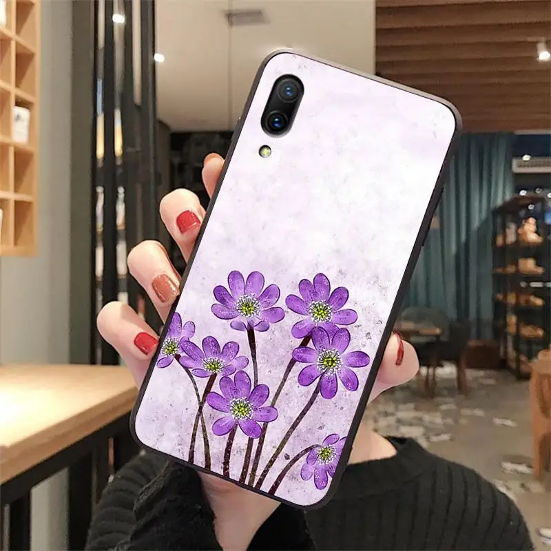 Watercolor flower Dandelion Lotus Lavender