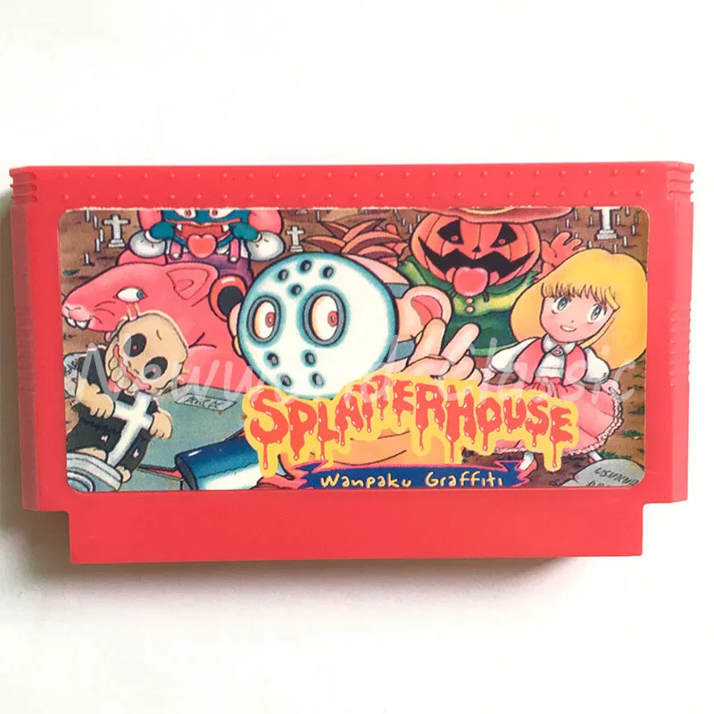 SplatterHouse for 60 PIN Cartridge Game Card For 8 Bit Player | Электроника